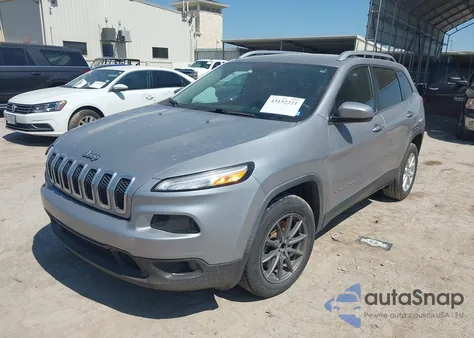 2018 Jeep Cherokee Latitude Fwd из США, поврежденный, VIN 1C4PJLCB5JD566692
